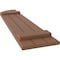 Ekena Millwork Americraft 3-Board (2 Batten) Wood Joined Board-n-Batten Shutters w/ Arch Top, ARW101BQ311X77BTH, PR ARW101BQ311X77BTH - alternate 4
